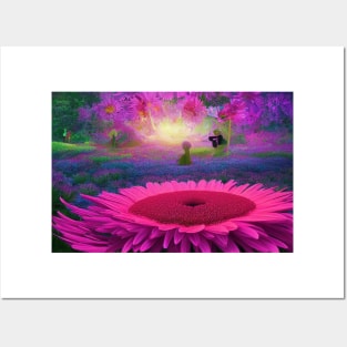 Fairy Flower Garden Posters and Art